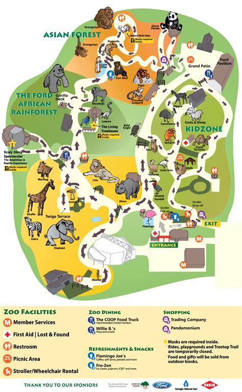 Zoo Map Zoo Architecture Zoo Project Singapore Zoo Atlanta Zoo