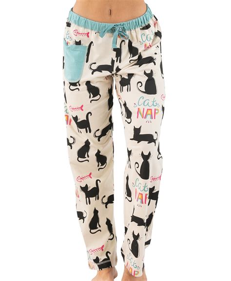 Lazyone Pajamas For Women Cute Pajama Pants And Top Separates Cat Nap