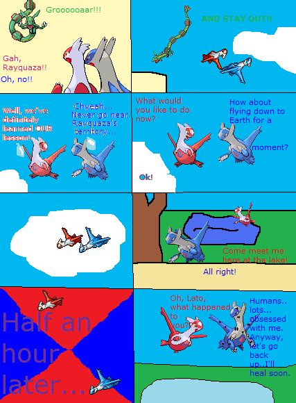 Lati And Lato Comic Two By Latias And Latios On Deviantart