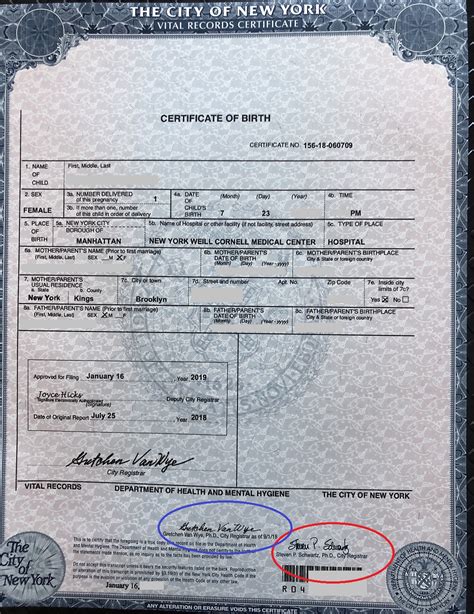 birth certificates u s apostille services