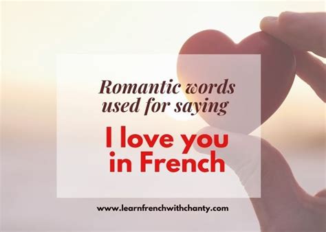 How Do You Say I Love You In French Romantic Words French People Use