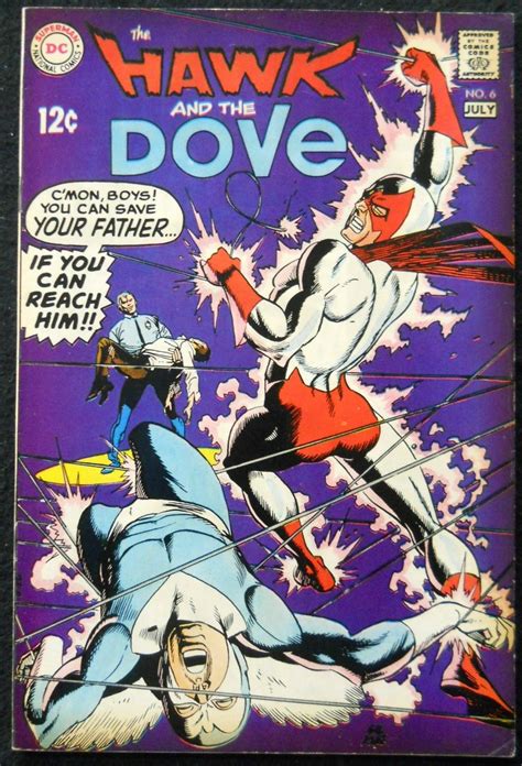 Hawk And The Dove 6 Vf Silver Age Comics