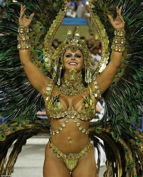 Rio Dancers Flash The Flesh As Carnival Enters Fourth Day Daily Mail Online