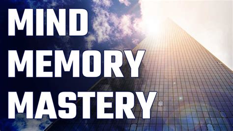 The Mindmemory Mastery Paradox Youtube