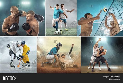 Collage Images Sport Image And Photo Free Trial Bigstock