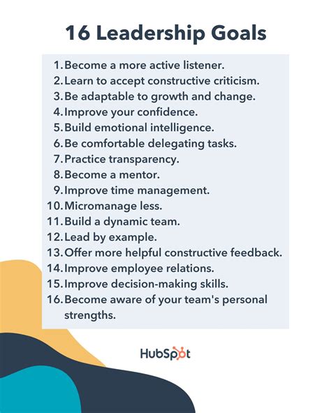 16 Leadership Goals Every Business Leader Should Have