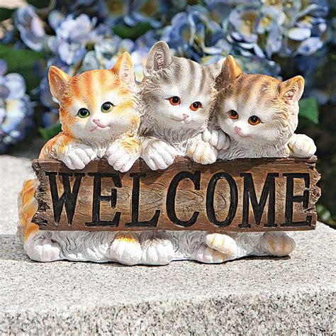 Cats Welcome Sign Bits And Pieces Uk
