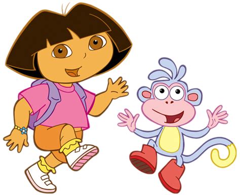 Dora The Explorer And Boots Clipart - Full Size Clipart (#5794836) - PinClipart