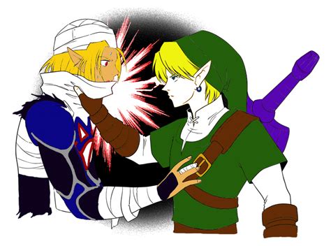 Link Sheik Legend Of Zelda By La Senorita Sakaki On Deviantart