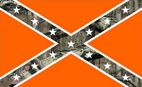 Camouflage Rebel Confederate Flag Decal Sticker 54