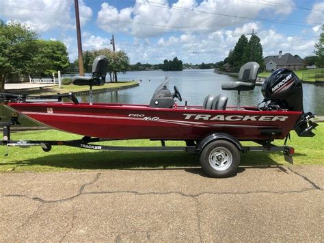 2019 Bass Tracker Pro 160 With 40hp Mercury Under 10 Hours Bass