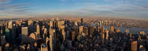 New York Manhattan Empire State Building Panorama Picture And Hd Photos