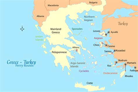 Map Of Turkey And Greece Map Of The Usa With State Names
