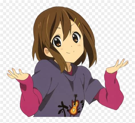 Download And This Ladies And Gentlemen Anime Girl Shrug Transparent