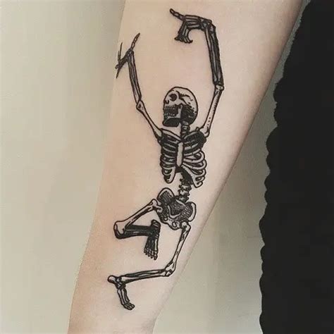 Top 71 Dancing Skeleton Tattoo Latest Ineteachers