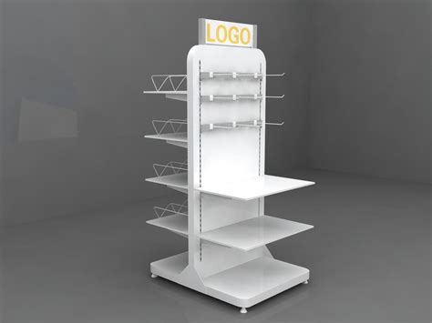 New Design Adjustable Display Stand Rack Convenience Store Metal