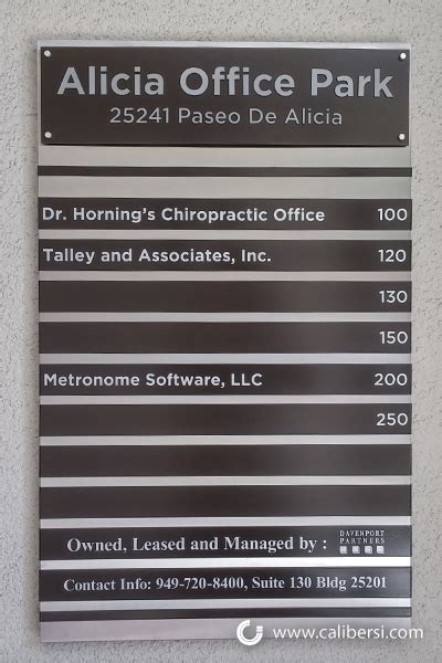 Outdoor Directory Signs Custom Building Directory Signs For Office