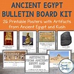 Ancient Egypt Bulletin Board Kit with Primary Sources | TpT
