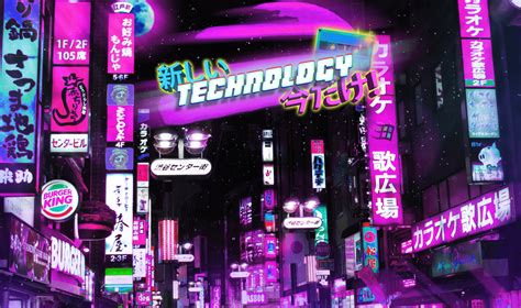 hình nền neon city vaporwave top những hình Ảnh Đẹp