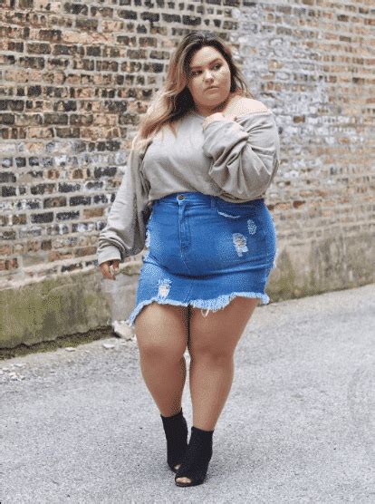 18 Best Denim Skirts Outfits For Plus Size Women 2019