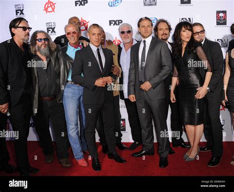 Hollywood California Usa 7th Sep 2013 Sons Of Anarchy Cast Arrives