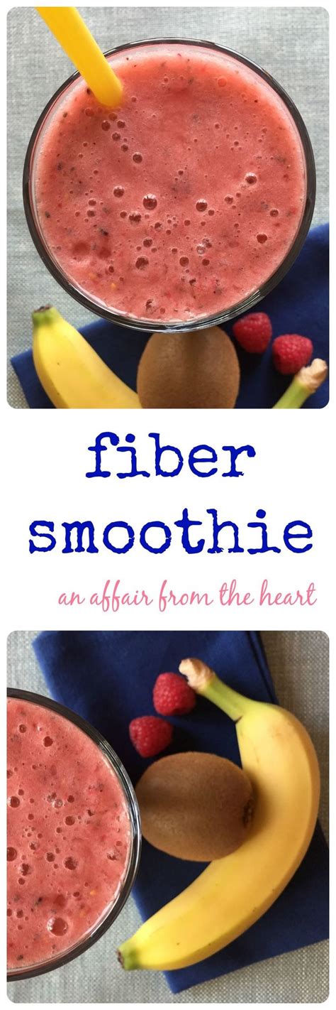 A smoothie can serve as a healthy breakfast for anyone on the go, but focusing on the protein content alone isn't enough. Fiber smoothie | Recipe | High fiber foods, Fiber smoothie ...