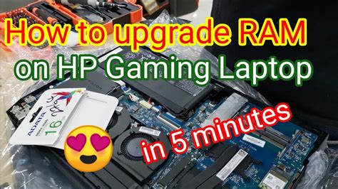 How To Upgrade Ram On Hp Pavilion Gaming Laptop In 5 Minutes