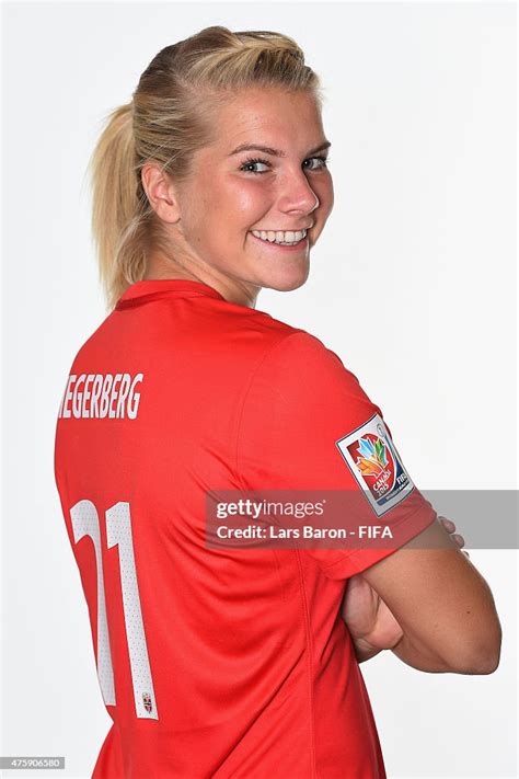 Ada Hegerberg Of Norway Poses During The Fifa Womens World Cup 2015