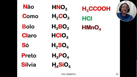 Lista De Acidos Para Quimica Acido Moleculas Images