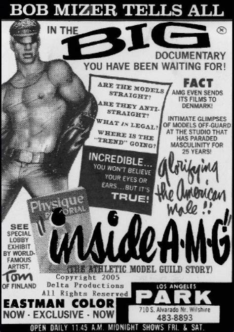 Inside Amg American Model Guild Bob Mizer Documentary Dvd Physique Pictorial Gay 1922647273