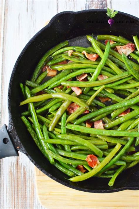 Southern Style Green Beans With Bacon Is A Side Dish Of Dreams