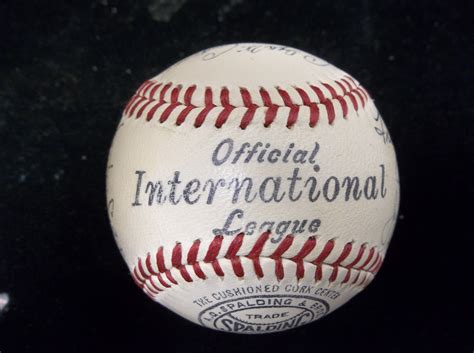 We did not find results for: Lot Detail - 1940 Buffalo Bisons Autographed Baseball- Official International League Baseball ...