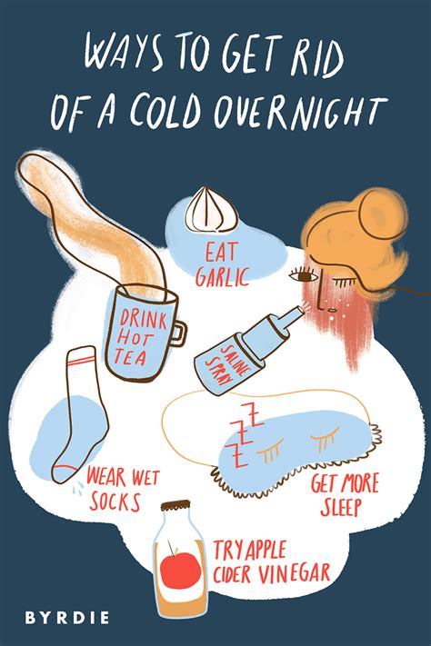 7 Ways To Get Rid Of A Cold Overnight According To Health Experts Cold Cures Head Cold