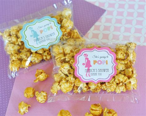 Caramel Popcorn Baby Shower Favors 274 Baby Shower Ideas Pinter