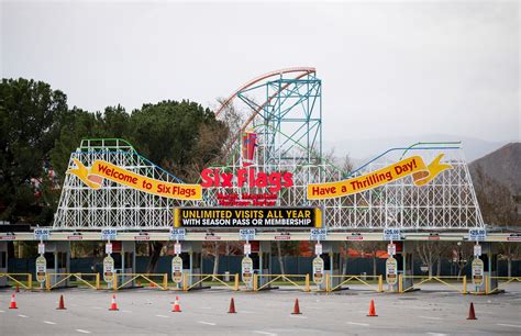 Six Flags Theme Parks Will Be Closed Until Mid May As Coronavirus