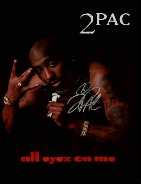 Cool Tupac Shakur Autographed Poster Check Out Everymemorabilia