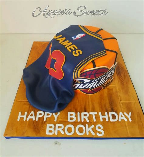 Lebron Jamescleveland Caveliers Birthday Cake Basketball Birthday Cake Baseball Birthday Party