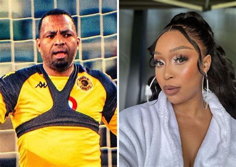Loser Behaviour Minnie Dlamini Dragged After Another Khune Snub