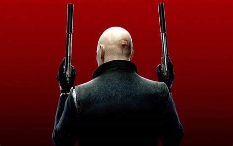 Download Hitman Back View Of Agent 47 Wallpaper
