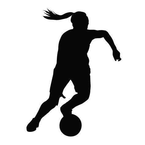 Womens Basketball Female Silhouette Basketball Team Png Download