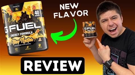 New Hive Nectar Gfuel Flavor Review Youtube