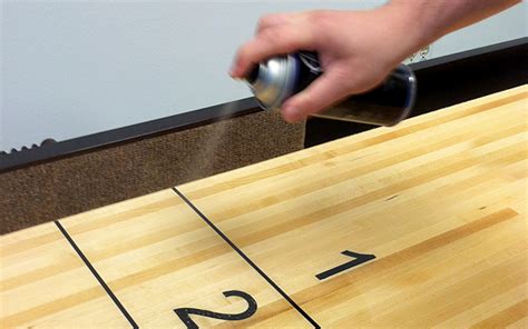 How To Wax A Shuffleboard Table
