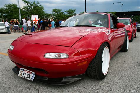 Slammed Mazda Miata