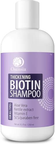Thickening Biotin Shampoo For Hair Growth Sulfate And Paraben Free