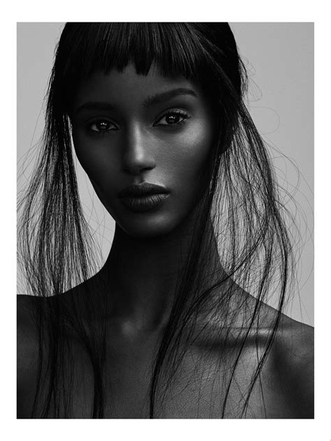 Thebeautymodel “ Senait Gidey By D Picard Hair And Makeup By Greg Wencel ” Beautiful Dark Skin