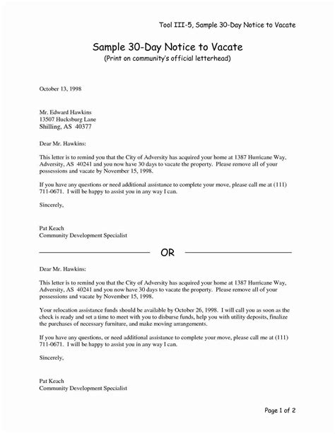 Sample Letter To Landlord For Moving Out Dannybarrantes Template My