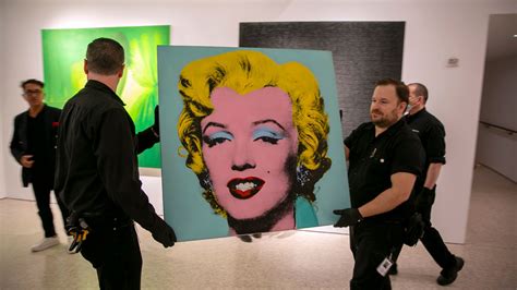 Andy Warhols Marilyn One Of Pop Arts Best Known Works Sets American