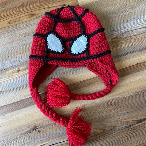Spiderman Beanie Crochet Pattern Etsy
