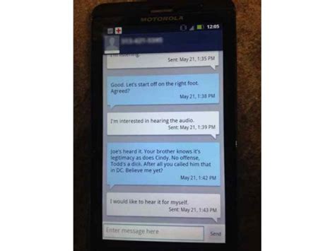 Rep Coursers Brother Posts Alleged Blackmail Texts Online Ferndale