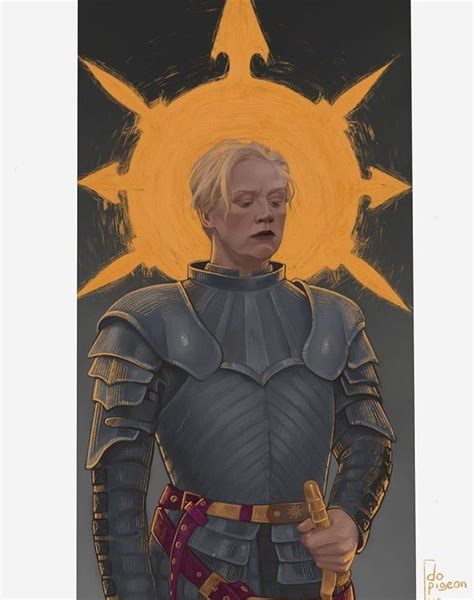 Brienne Of Tarth Got Painting Fan Art Art